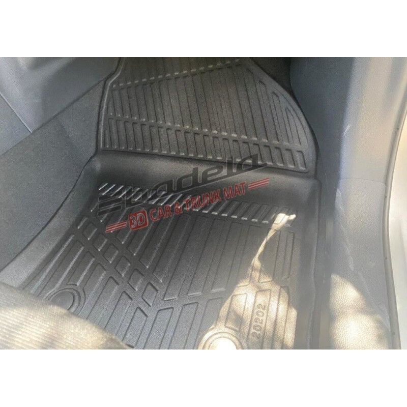 Toyota Corolla E170 E180 Sedan 2013-2018 Siyah 3D Kauçuk Kokusuz Oto Paspas Tam Uyumlu Tam Koruma