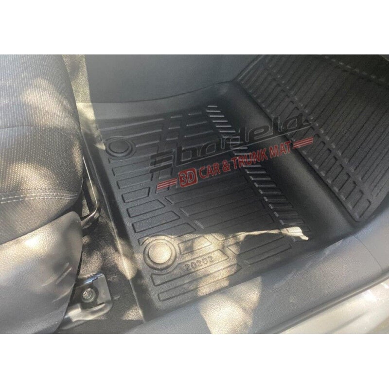 Toyota Corolla E170 E180 Sedan 2013-2018 Siyah 3D Kauçuk Kokusuz Oto Paspas Tam Uyumlu Tam Koruma