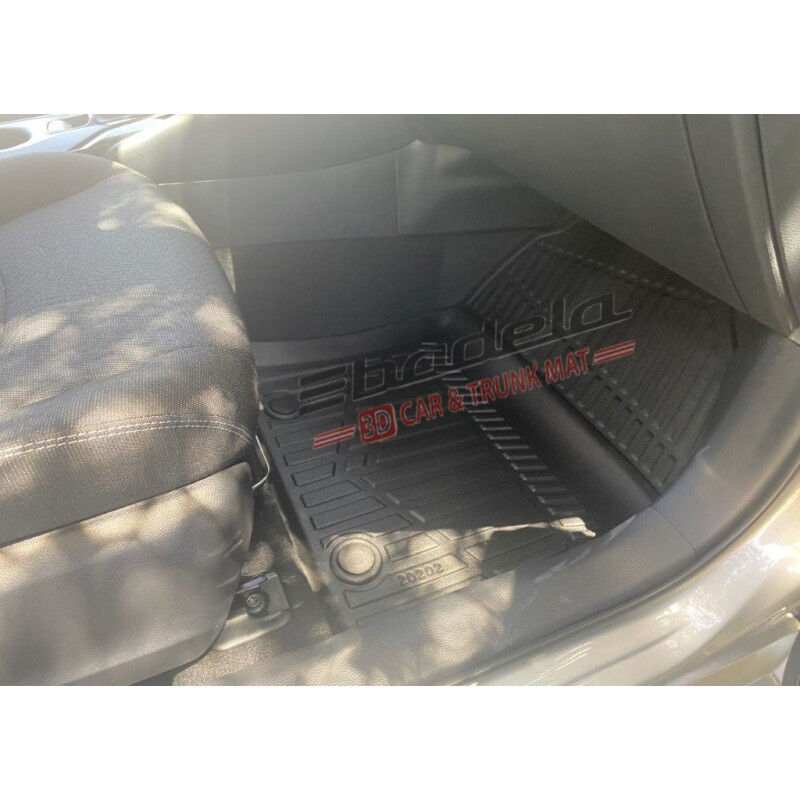 Toyota Corolla E170 E180 Sedan 2013-2018 Siyah 3D Kauçuk Kokusuz Oto Paspas Tam Uyumlu Tam Koruma