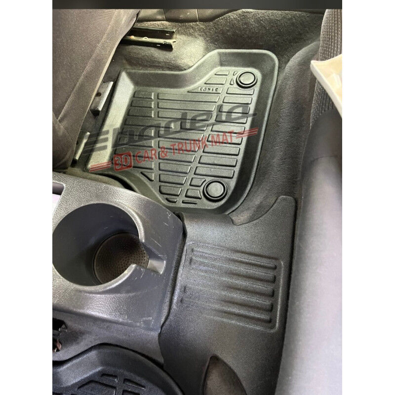 Volkswagen VW Golf 5 1K Hatchback 2004-2009 Siyah 3D Kauçuk Kokusuz Oto Paspas Tam Uyumlu Tam Koruma
