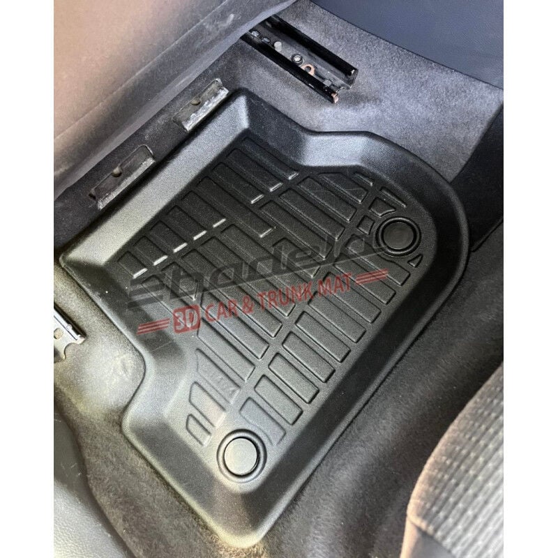 Volkswagen VW Golf 5 1K Hatchback 2004-2012 Siyah 3D Kauçuk Kokusuz Oto Paspas Tam Uyumlu Tam Koruma