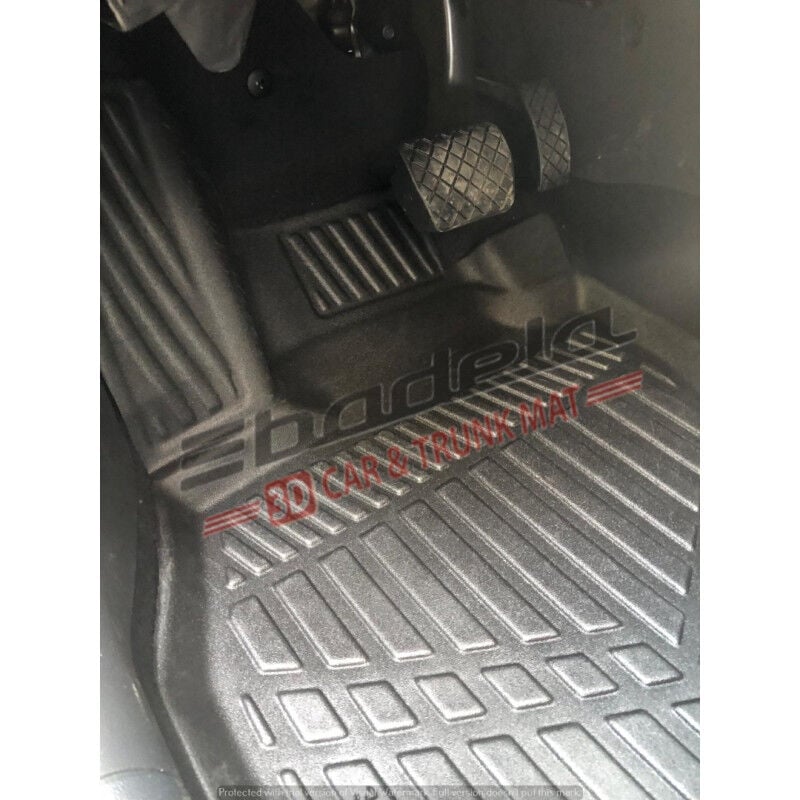 Volkswagen VW Taigo SUV 2022-2026 Siyah 3D Kauçuk Kokusuz Oto Paspas Tam Uyumlu Tam Koruma