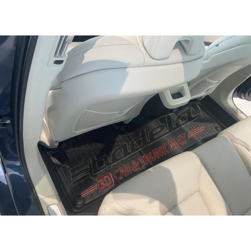 Volvo S90 Sedan 2016-2024 Siyah 3D Kauçuk Kokusuz Oto Paspas Tam Uyumlu Tam Koruma