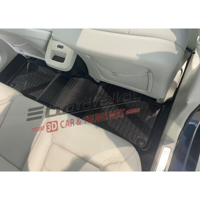 Volvo S90 Sedan 2016-2024 Siyah 3D Kauçuk Kokusuz Oto Paspas Tam Uyumlu Tam Koruma