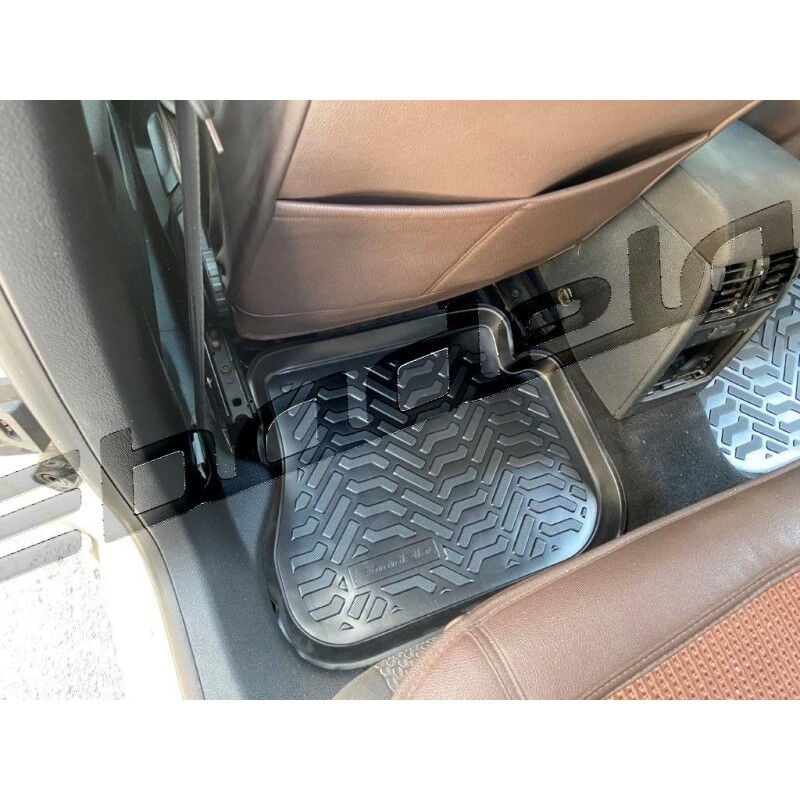 Volkswagen VW Caddy 3 4 2K Kombi 2003-2020 Siyah 5D Kauçuk Kokusuz Oto Paspas Tam Uyumlu Tam Koruma