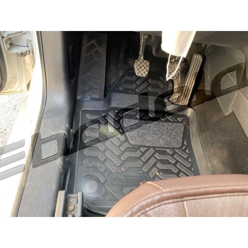 Volkswagen VW Caddy 3 4 2K Kombi 2003-2020 Siyah 5D Kauçuk Kokusuz Oto Paspas Tam Uyumlu Tam Koruma