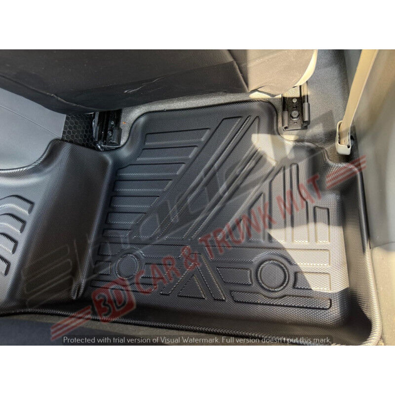 Hyundai Elantra CN7 2021-2026 Siyah 7D Havuzlu Oto Paspas Araca Özel Tam Uyumlu