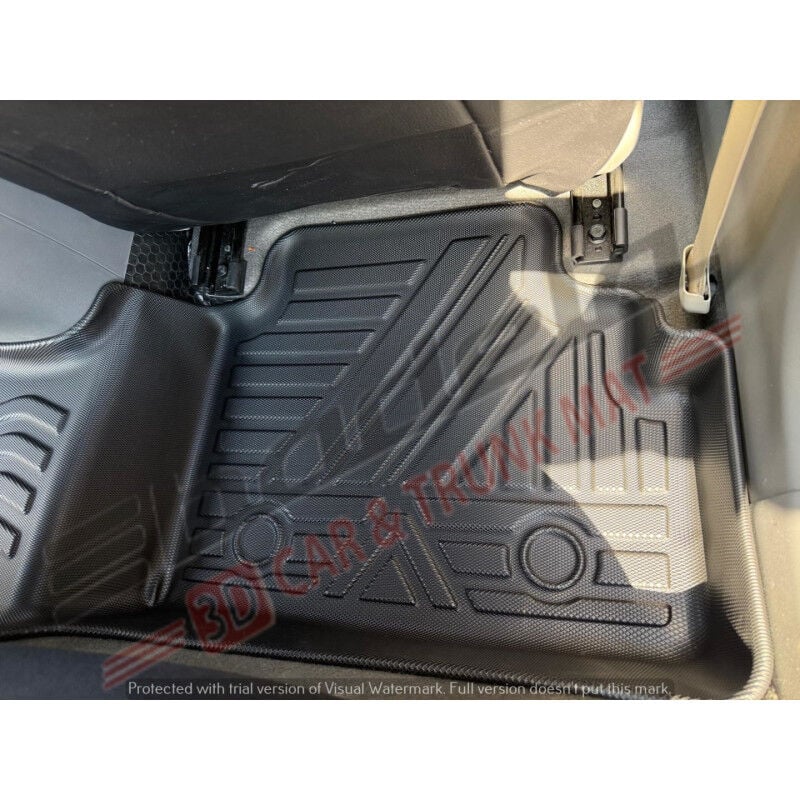 Hyundai Elantra CN7 2021-2026 Siyah 7D Havuzlu Oto Paspas Araca Özel Tam Uyumlu
