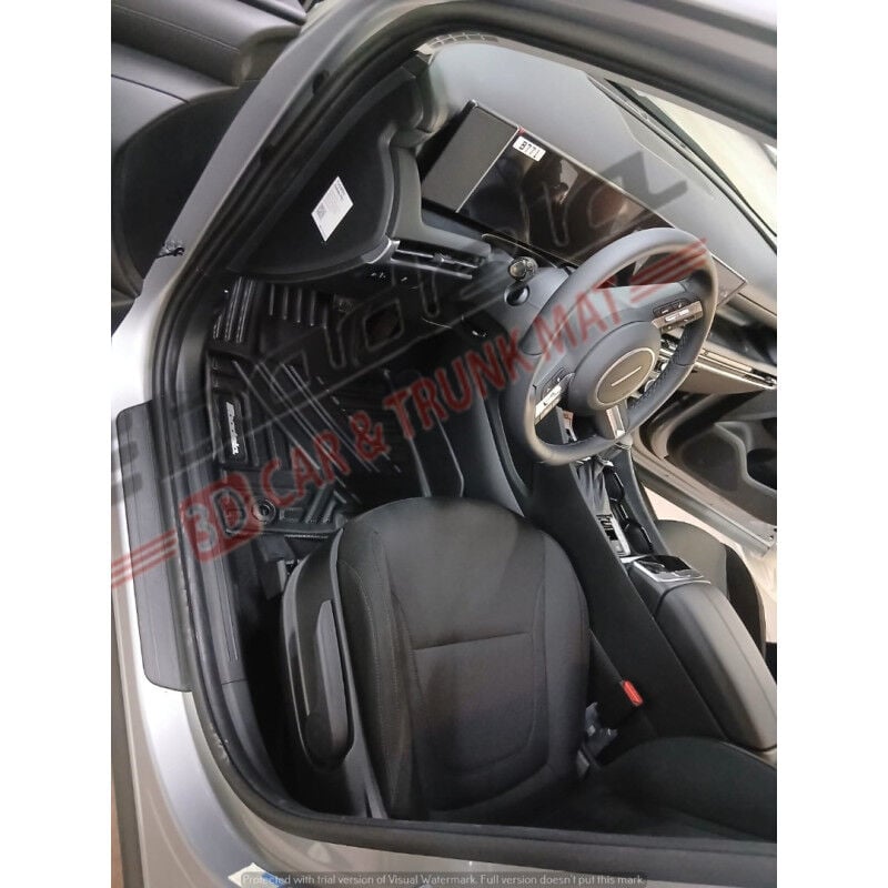 Hyundai Tucson NX4 7D Oto Paspas 2021-2026 Siyah Havuzlu Araca Özel Tam Uyumlu