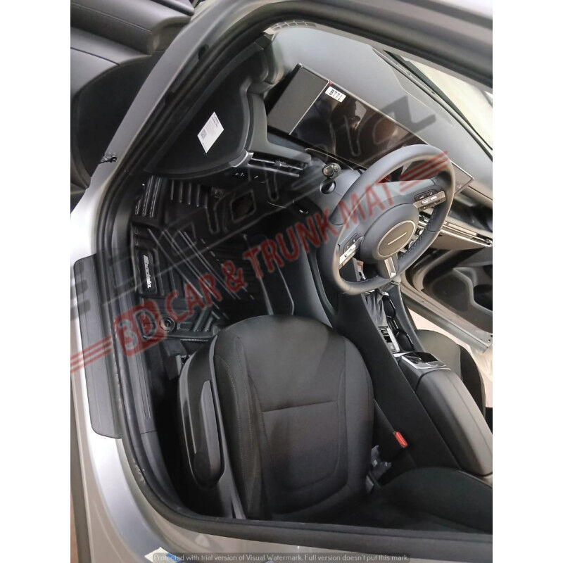 Hyundai Tucson NX4 7D Oto Paspas 2021-2026 Siyah Havuzlu Araca Özel Tam Uyumlu