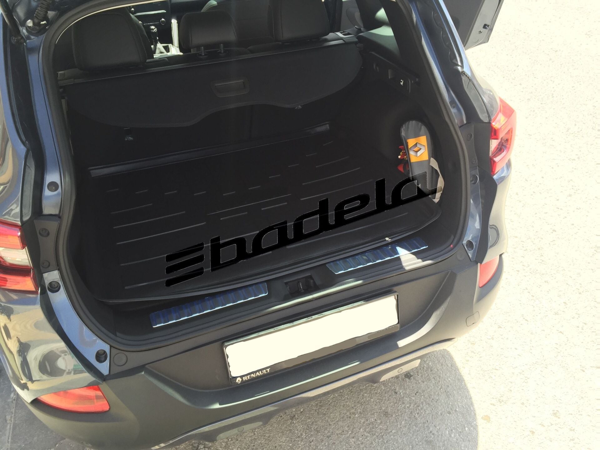 Renault Kadjar 2015-2021 Siyah Bagaj Havuzu Araca Özel Tam Uyumlu Tam Koruma