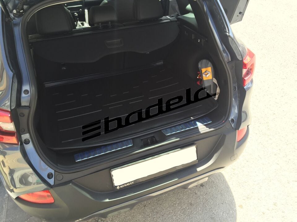 Renault Kadjar 2015-2021 Siyah Bagaj Havuzu Araca Özel Tam Uyumlu Tam Koruma