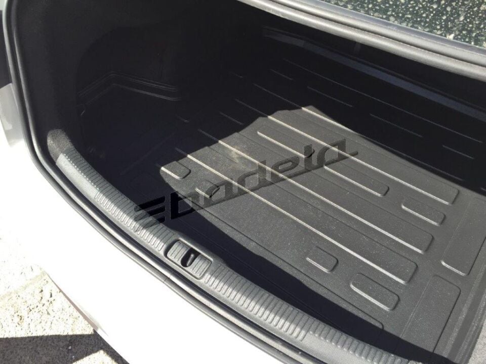 Audi A3 Sedan 2013-2020 Siyah Bagaj Havuzu Araca Özel Tam Uyumlu Tam Koruma