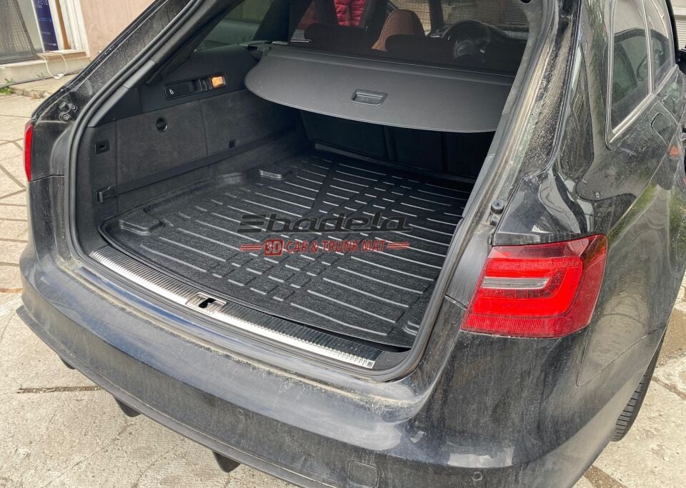 Audi A6 Avant 2011-2018 Siyah Bagaj Havuzu Araca Özel Tam Uyumlu Tam Koruma