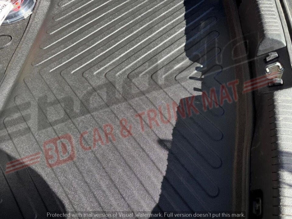 Kia Ceed Hatchback 2012-2019 Siyah 3D Kauçuk Kokusuz Bagaj Havuzu