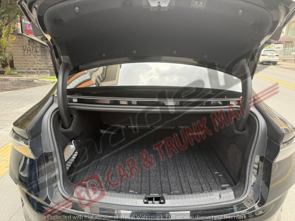 BYD Seal 2024-2026 Sedan Siyah 3D Kauçuk Kokusuz Bagaj Havuzu