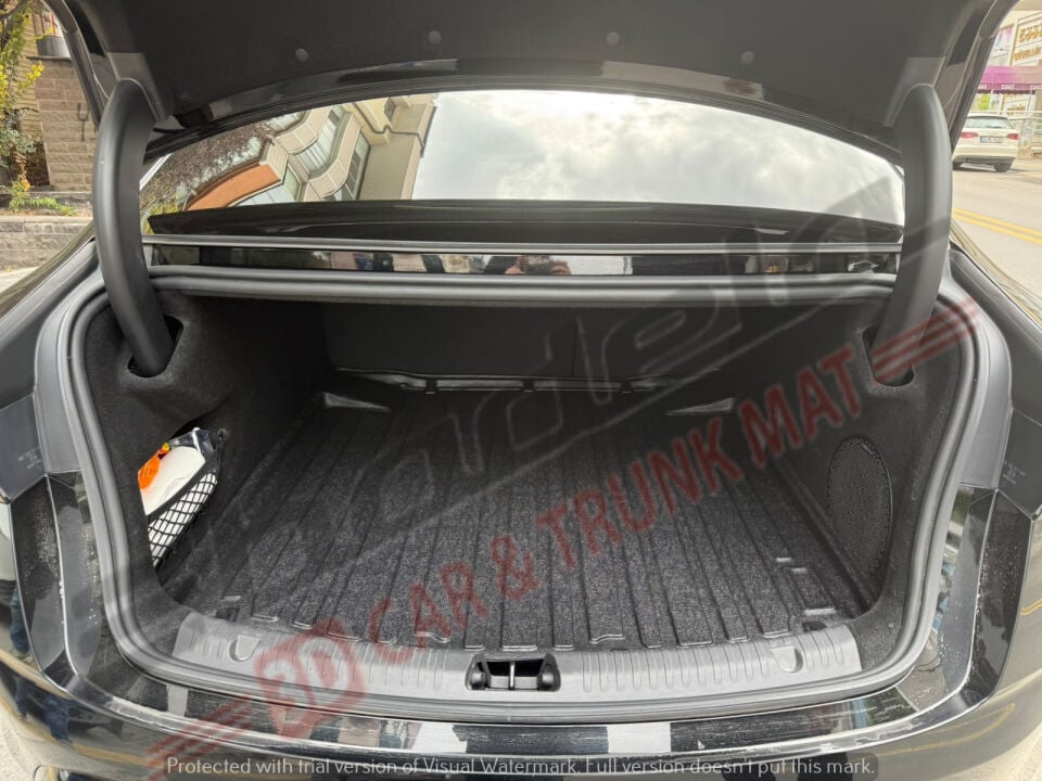 BYD Seal 2024-2026 Sedan Siyah 3D Kauçuk Kokusuz Bagaj Havuzu