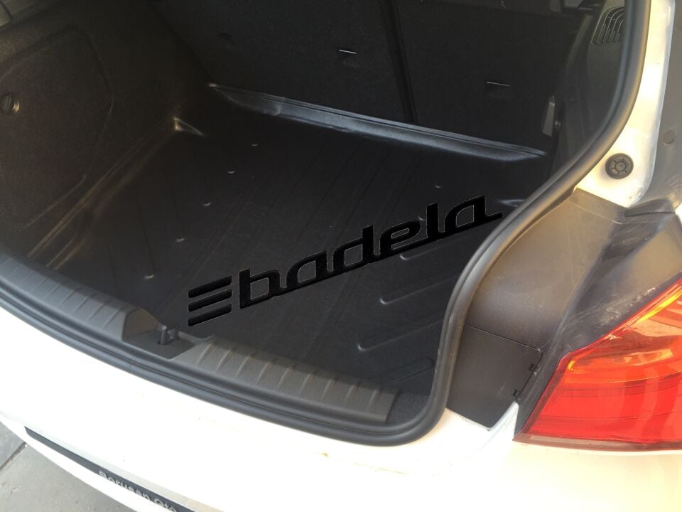 BMW 1 Serisi F20 Hatchback 2011-2018 Siyah 3D Kauçuk Kokusuz Bagaj Havuzu