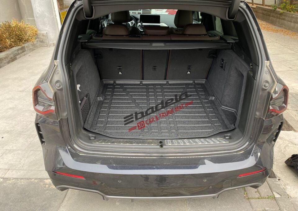 BMW X3 G01 2017-2024 Siyah 3D Kauçuk Kokusuz Bagaj Havuzu